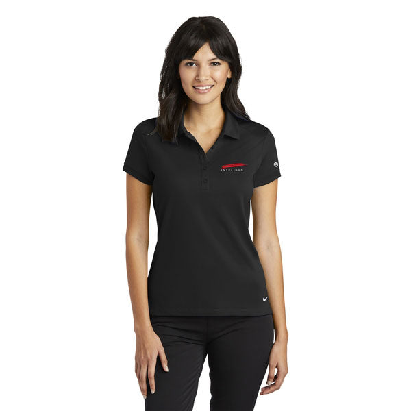 Intelisys Ladies Nike® Dri-FIT Solid Icon Pique Modern Fit Polo