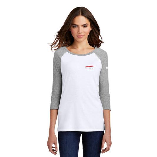 Intelisys Women's Fit District 3/4 Sleeve Raglan