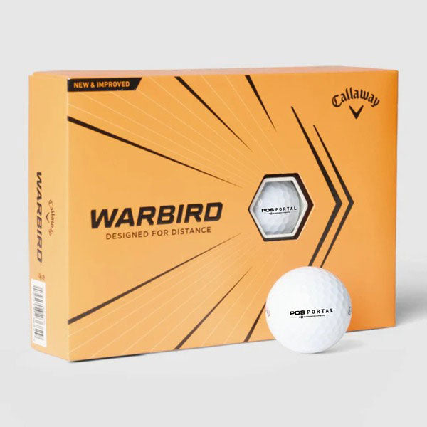 POS Portal Callaway Warbird Golf Ball 12-Pack