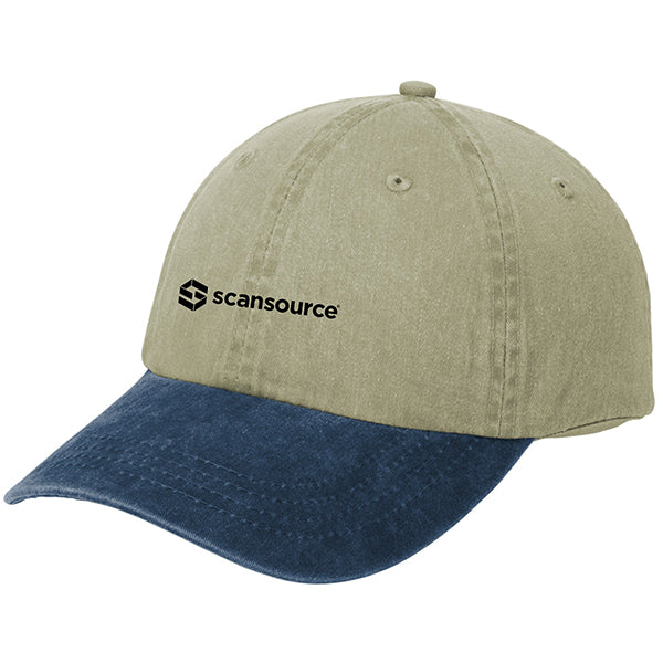 ScanSource Port & Company Two-Tone Pigment Dyed Cap