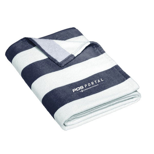 POS Portal Port Authority Value Cabana Stripe Towel